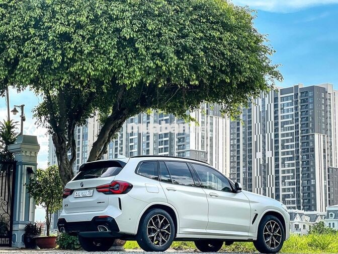 BMW X3 20i Msport 2022 Trắng 34.000km