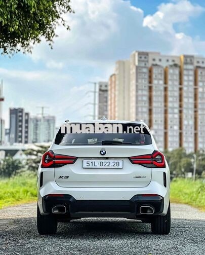 BMW X3 20i Msport 2022 Trắng 34.000km