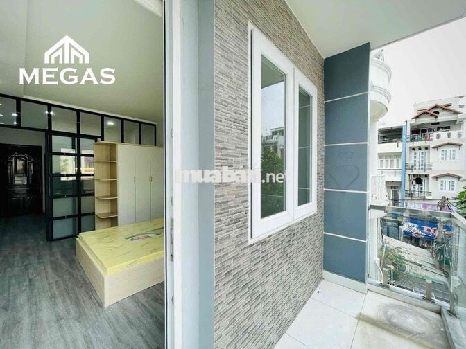 1 PHÒNG NGỦ BAN CÔNG TÁCH BẾP BAN CÔNG CỬA SỔ SIÊU THOÁNG NGAY CẦU 3/2