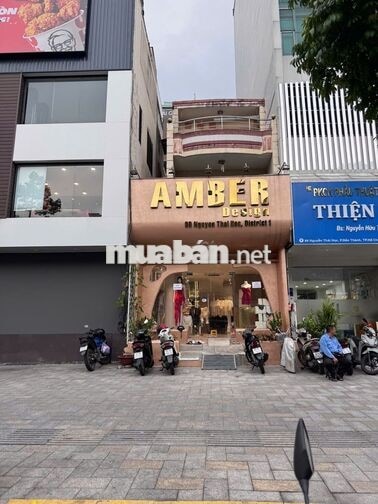  ⛩5mx12m⛩Mặt tiền Nguyễn Thái Học, Q1❌Tuyến đường thương hiệu sầm uất