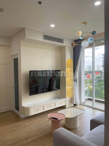 The Manor 2-Nguyễn Hữu Cảnh 2PN 76m2 Giá thuê 17.5 tr/th full nội thất