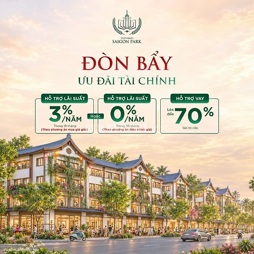 Vinhomes Sài Gòn Park - Khu đô thị đáng sống bậc nhất tại TP.HCM