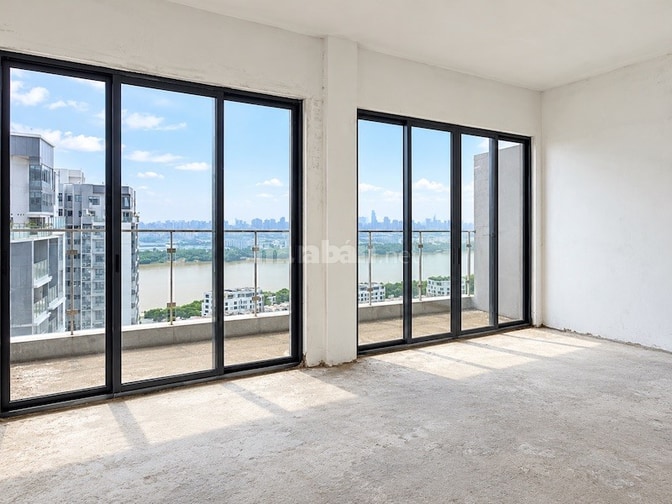 Bán penthouse One Verandah, 4PN, 218m2, sổ hồng, nhà thô - 27 Tỷ