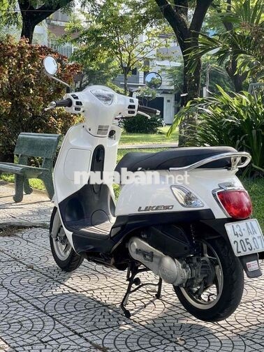 Xe Ga Like 50cc Trắng biển số 43