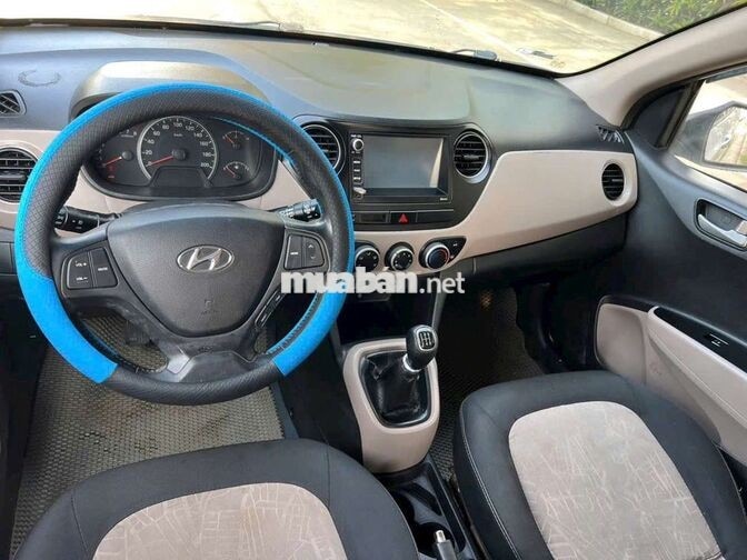 Hyundai i10 Hatbach bản đủ 2014 Số sàn Trắng