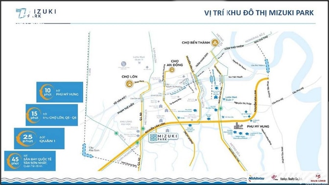 Căn hộ ven sông Trellia Vista Mizuki Park - Môi trường sống xanh