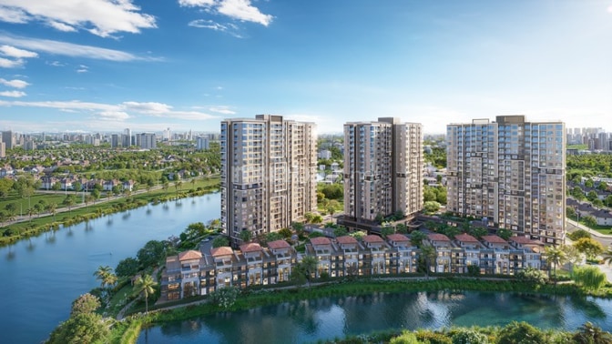 Căn hộ ven sông Trellia Vista Mizuki Park - Môi trường sống xanh