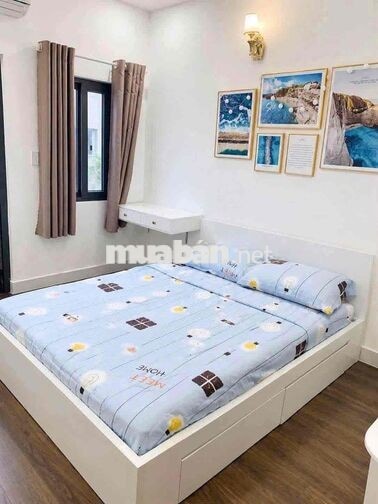 NHÀ PHỐ ( GẦN CHỢ MINH PHÁT ) TRỆT LỬNG 2 LẦU 4PN 5WC. NỘI THẤT SẴN