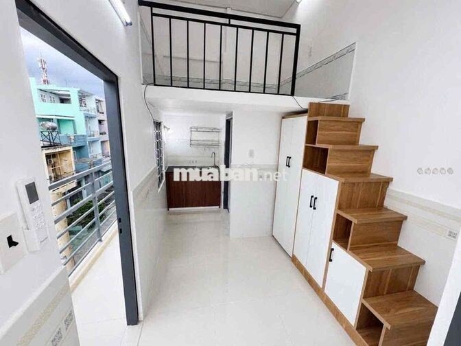 Phòng Duplex Ban Công Cho Thuê Gần Đầm Sen_Hồng Bàng CS2_Sẵn Máy Lạnh