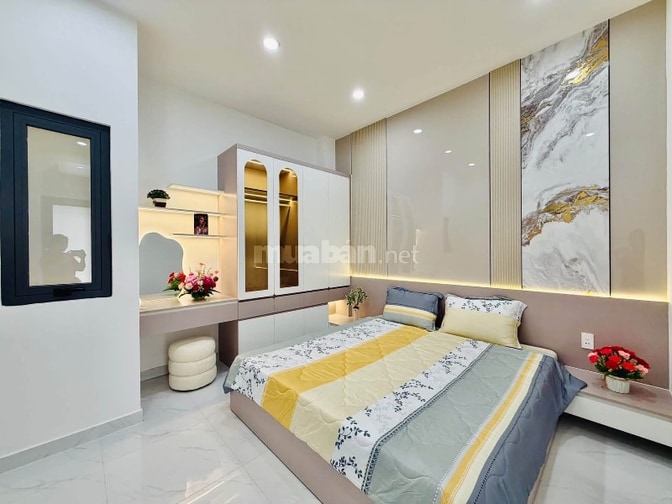 Nhà 3 lầu tuyệt đẹp Cao cấp Mặt tiền Đường Số 4, P.Thông Tây Hội, Q.Gò
