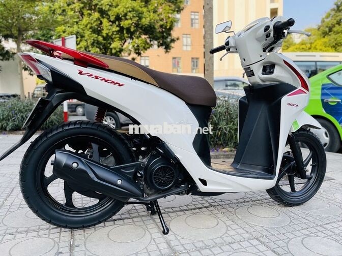 Honda Vision 110 2021 Trắng xe đẹp zin như mới