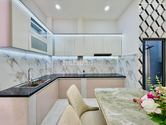 Nhà 3 lầu tuyệt đẹp Cao cấp Mặt tiền Đường Số 4, P.Thông Tây Hội, Q.Gò