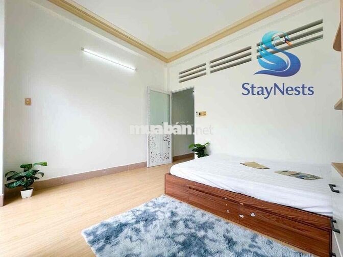 Hệ thống căn hộ 1 phòng ngủ tại Cộng Hoà cửa sổ/bancol full nội thất