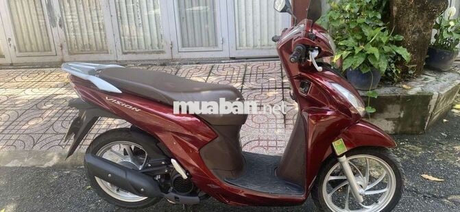 Honda Vision 2022 màu Đỏ