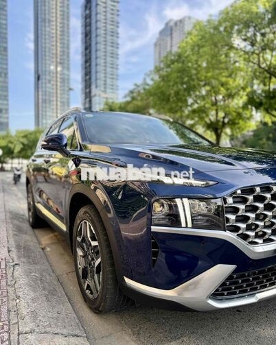 Hyundai Santa Fe Premium 2.2D 2023 Xanh 34k km