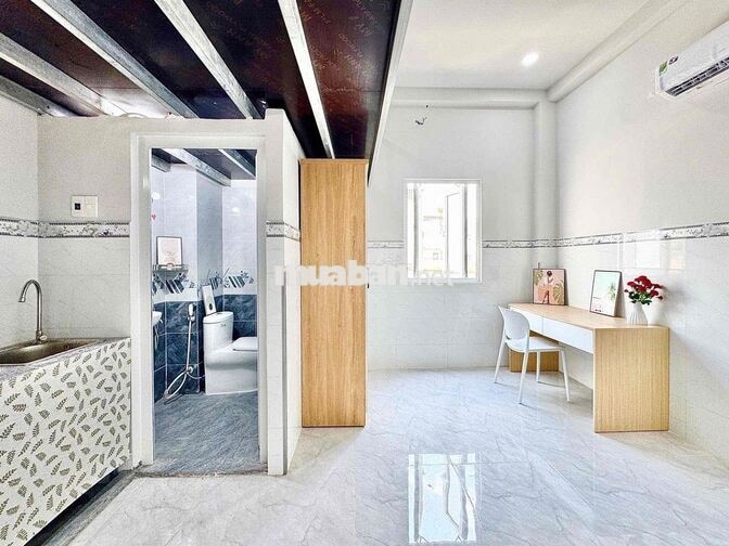 Cho thuê phòng trọ có gác sẵn nội thất cơ bản trung tâm quận Gò Vấp