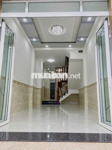 Bán nhà 3,45 x 14,65m, 4 tầng, hẻm 4m đường Phú Định, P.16, Q.8