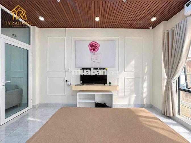 Cho Thuê Căn Hộ 1PN Mới Siêu rộng 48M2 Full NT KV Ngã tư Hàng Xanh