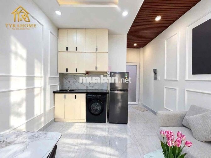 Cho Thuê Căn Hộ 1PN Mới Siêu rộng 48M2 Full NT KV Ngã tư Hàng Xanh