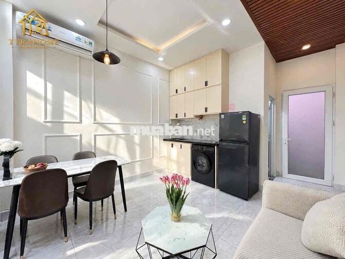 Cho Thuê Căn Hộ 1PN Mới Siêu rộng 48M2 Full NT KV Ngã tư Hàng Xanh