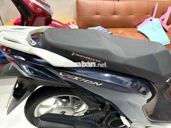 Honda Vision 2022 Xanh Đen Khoá Smkey Chính Chủ