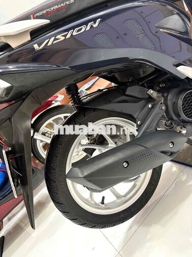 Honda Vision 2022 Xanh Đen Khoá Smkey Chính Chủ