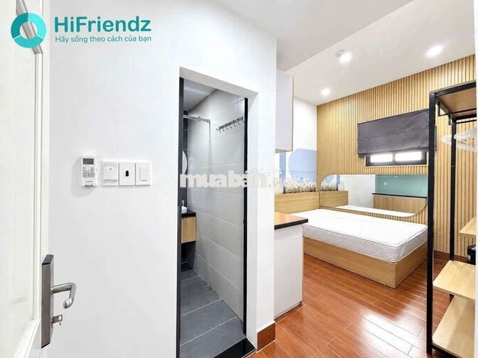 Studio full nội thất cửa sổ trời gần đại học SGU, HCMUE, KHTN