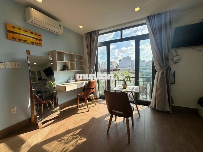 ❤️‍🔥 Cho thuê 1 PN ban công_Full Nội Thất_Gần Cống Quỳnh Bùi Viện Q1