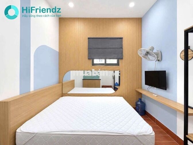 Studio full nội thất cửa sổ trời gần đại học SGU, HCMUE, KHTN