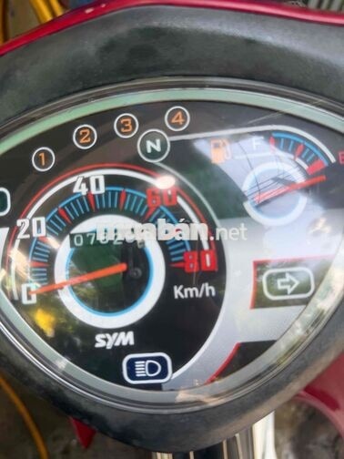 SYM Elegant 50cc Đỏ 7829 km