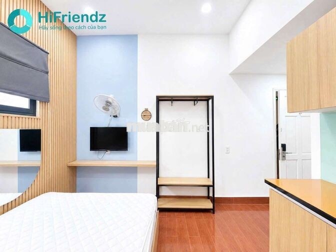 Studio full nội thất cửa sổ trời gần đại học SGU, HCMUE, KHTN
