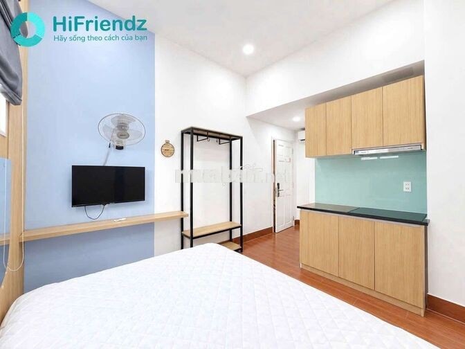 Studio full nội thất cửa sổ trời gần đại học SGU, HCMUE, KHTN