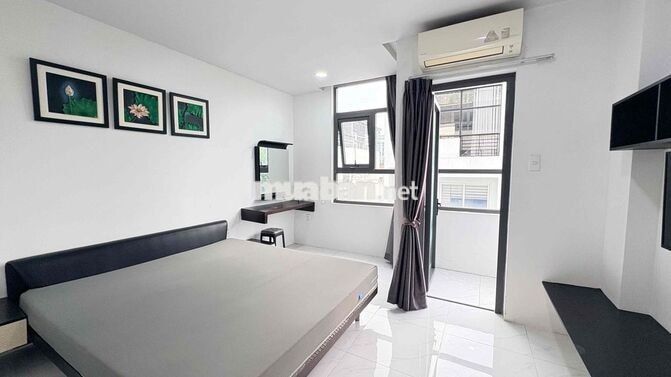 CHO THUÊ CĂN HỘ 1PN BALCONY 40m2 VIEW BỜ KÈ HOÀNG SA CỰC CHILL