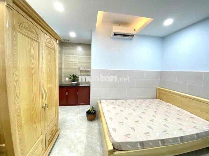 🔥CHO THUÊ CHDV STUDIO FULL NỘI THẤT - BẢO VỆ THANG MÁY - HOÀNG VĂN THỤ
