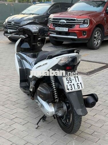 Honda Air Blade Mắt Cú 2014 Trắng, Xám Zin Chất