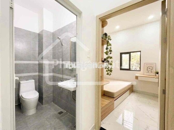 CHDV 1 Phòng Ngủ Máy Giặt Riêng Full Nội Thất Giáp Tỉnh Lộ 10