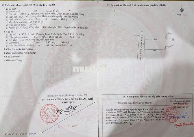 Nhà kiệt Lê Duẩn ủy ban Tân Chính cũ