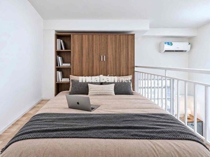 PHÒNG GÁC FULL NỘI THẤT, CỬA SỔ TRỜI - KHU K300 TÂN BÌNH