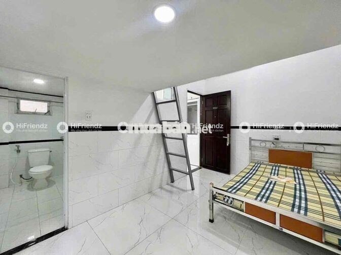 CHO THUÊ 1PN BAN CÔNG TÁCH BẾP CÓ GÁC, NHÀ MỚI RỘNG RÃI