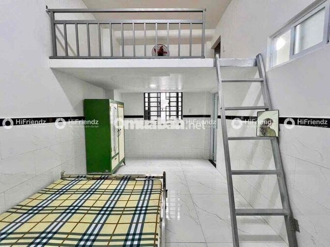 CHO THUÊ 1PN BAN CÔNG TÁCH BẾP CÓ GÁC, NHÀ MỚI RỘNG RÃI