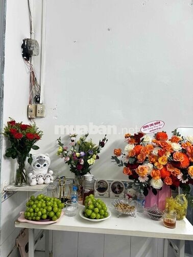 cho thuê share mặt bằng mặt tiền làm Nail, mi, gội tiệm có sẵn làm da