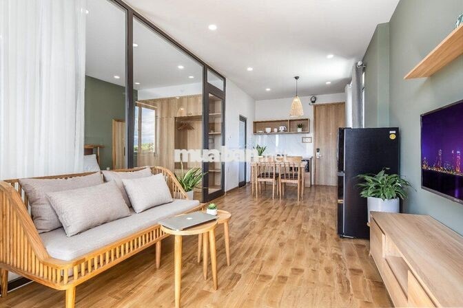 Chính chủ, căn hộ 45m2, hẻm ô tô đường Nguyễn Hữu Cảnh, full nội thất