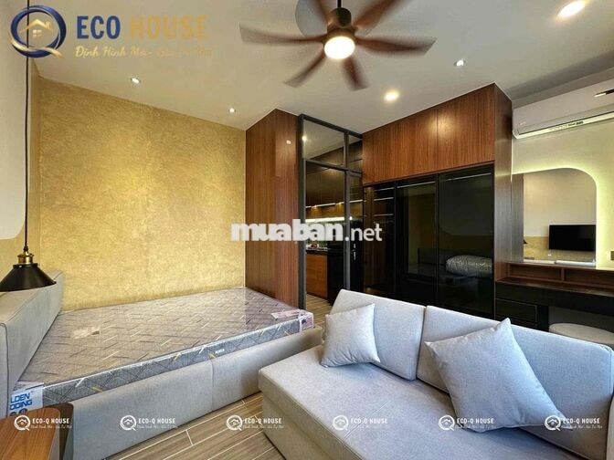 CĂN HỘ DỊCH VỤ LUXURY TÁCH BẾP CỬA SỔ TRỜI FULL NỘI THẤT CAO CẤP