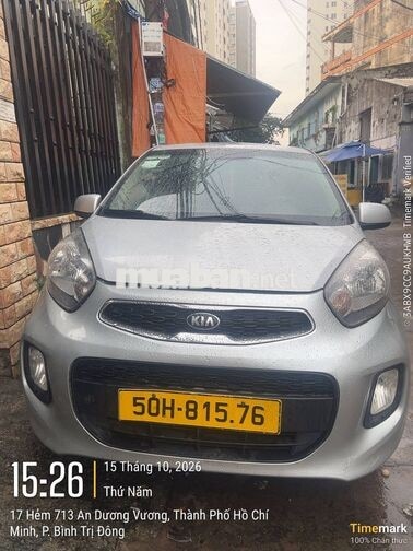 Kia Morning 2019 Số sàn Bạc 5 chỗ
