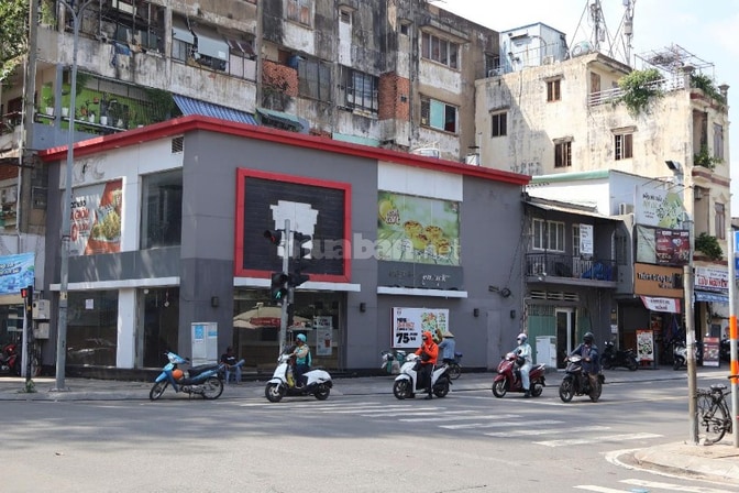 Cho thuê nhà GÓC 2MT số 2 Nguyễn Huy Tự, Phường Đa Kao, Quận 1, Hồ Chí