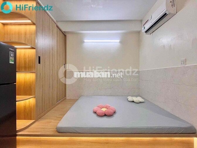 CHO THUÊ PHÒNG STUDIO SIÊU RẺ FULL NỘI THẤT GẦN LÂM VĂN BỀN UFM RMIT
