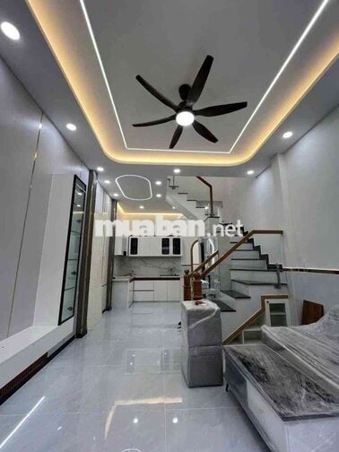 NHÀ MỚI 2TẦNG43m2 .3PN NGAY LÊ VĂN QUỚI.4 XÃ.HXH THÔNG.4,98 TỶ TL🔥