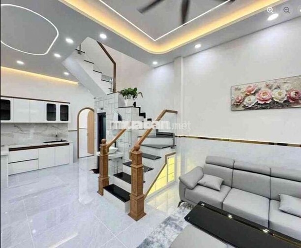 NHÀ MỚI 2TẦNG43m2 .3PN NGAY LÊ VĂN QUỚI.4 XÃ.HXH THÔNG.4,98 TỶ TL🔥