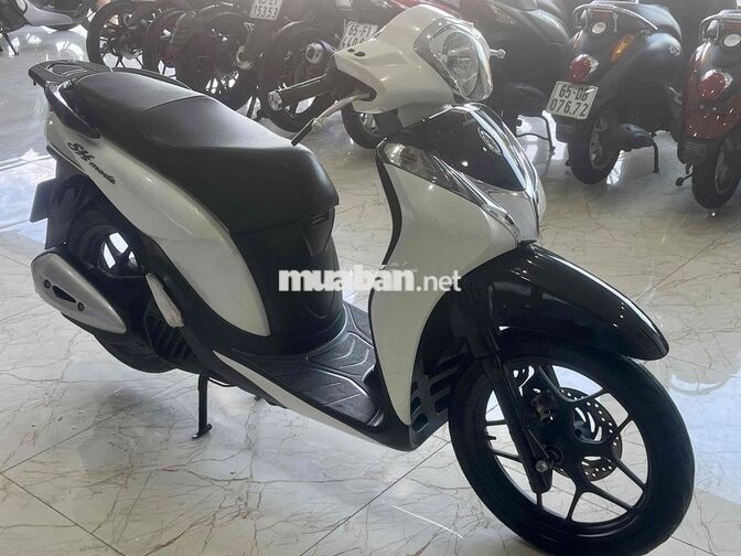 Honda SH Mode 2018 Trắng đen 25.000 km
