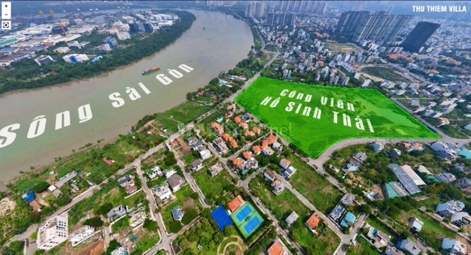 THU THIEM VILLA | Bán nền biệt thự song lập 240m2 giá 145 triệu/m2